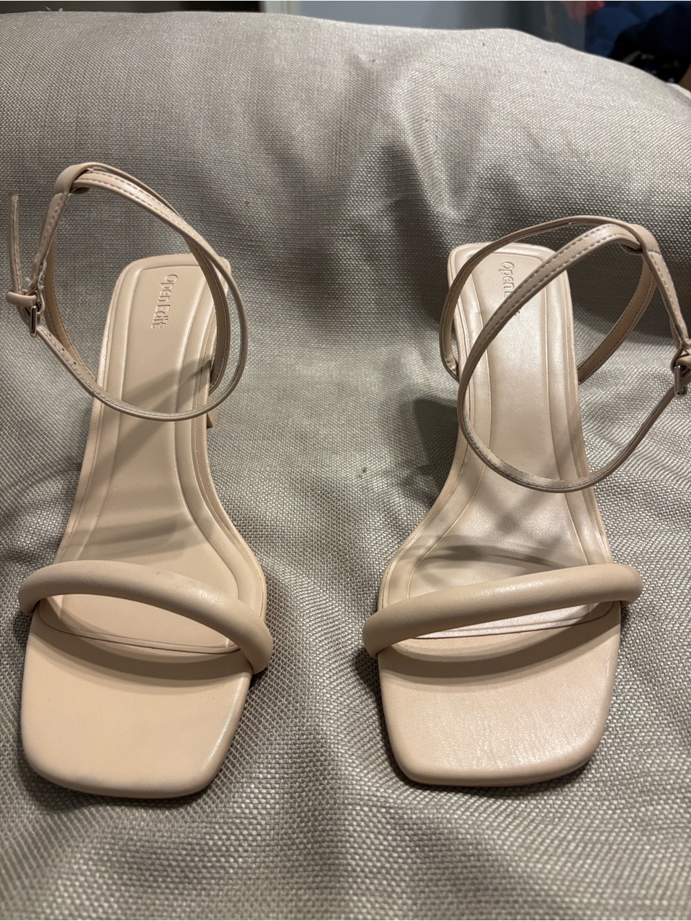 Open Edit Taytum Ankle Strap Sandal - Picture 1 of 8